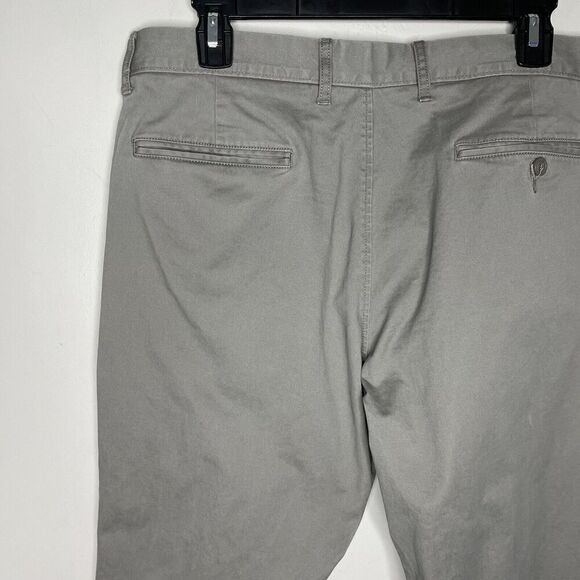 J.CREW Pants Mens 33 x 29 Gray 770 Straight Fit Chinos Stretch AR886 - Picture 7 of 12